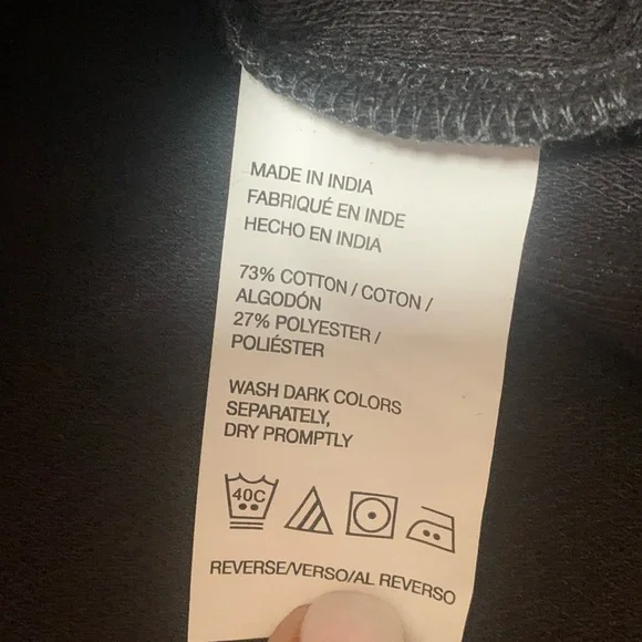 Van Heusen Mens Flex Heather Black Gray Jasper 1/4 Zip Pullover NEW Size Medium - Picture 7 of 7